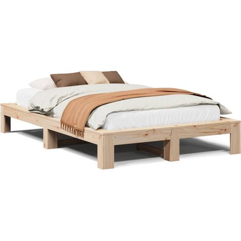 Maison Exclusive - Letto senza Materasso 120x190 cm in Legno Massello di Pino