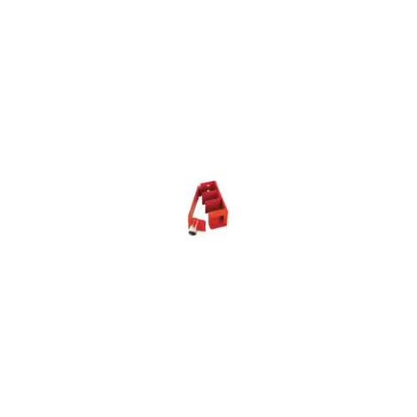 Corbata para escalera robert couillet rojo acero 1 kg