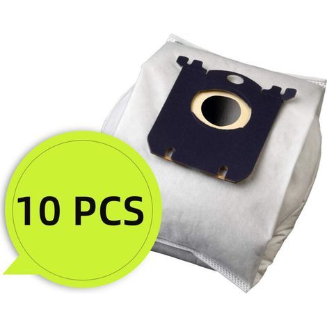 Sacs à poussière compatibles avec les aspirateurs Electrolux S-bag / Philips FC8202 (séries EL200, FEL202, FEL4100, EL4200, EL4050, EL5010, EL5035, EL6985, EL6989, EL7000, EL7020, EL7025, EL7050, EL70
