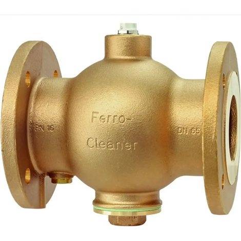 PNEUMATEX Separador Ferro-Cleaner 150 DN65, Imán, Ánodo, PN16, Bridas, 7921102