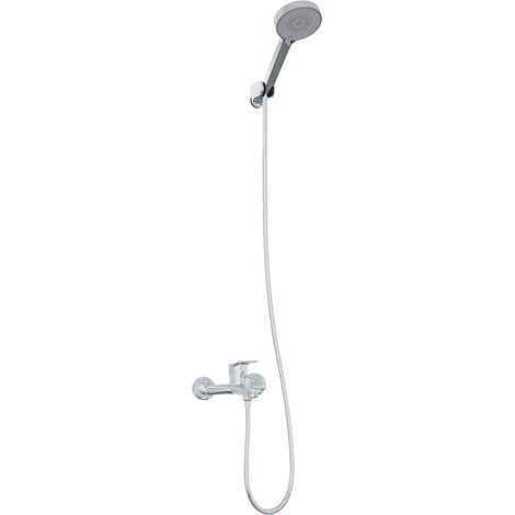Shower Head Set Chrome G 1 / 2 inches vidaXL