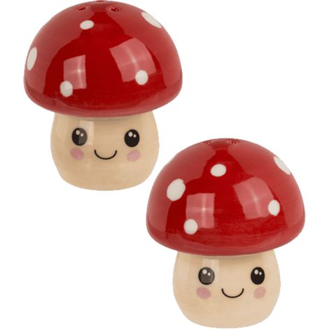 Salière et poivrière champignons kawaii (1/3)