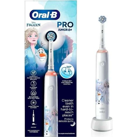 Oral-B - Cepillo de dientes eléctrico Pro Junior Frozen 8006540774922