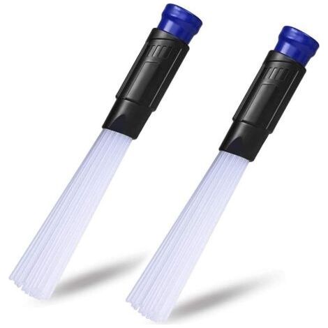 Accessoires d'aspirateur multi-usages 2 pièces, brosse à poussière, accessoires d'aspirateur pour bouches d'aération, tiroirs, voitures et outils (1/5)