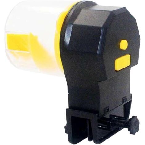Distributeur Automatique de Nourriture pour Poissons 210 et 100 ML avec minuterie, alimenté par , pour Aquarium, étang, Vacances (1/5)