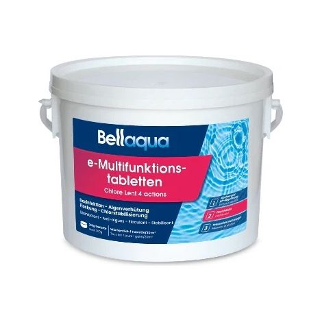 Bellaqua Chlore Multifonctions 4 Actions - 3kg