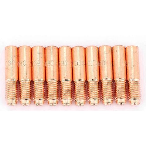 10 buses de contact pour soudage MIG 030" 0,8 mm pour Miller 000067