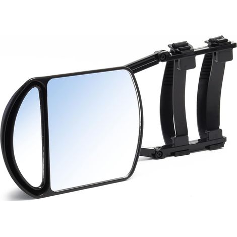 Espejo retrovisor lateral adicional con detector de ángulo muerto - espejo extra para cada retrovisor lateral - caravana/autocaravana - 2 unidades