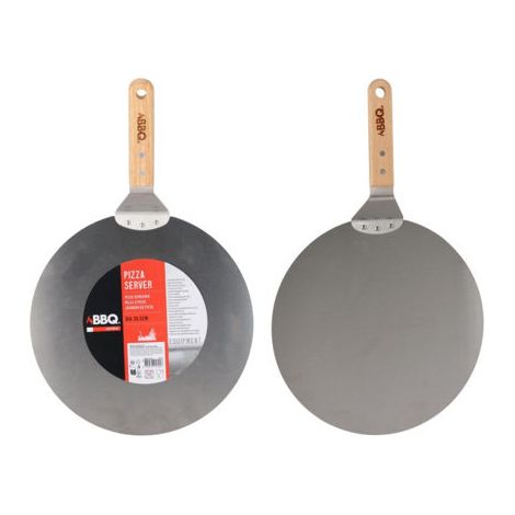 Servidor de pizza con mango de madera, ø30,5 cm