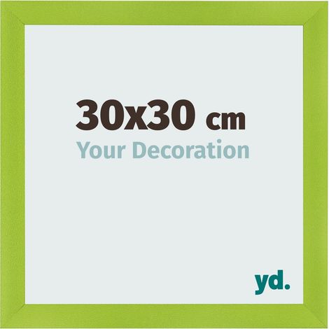 yd. - Cadre photo 30x30 - Vert - MDF - Pisa (1/5)