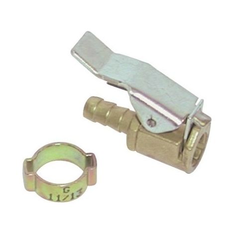 Punta de válvula grande para coche y bicicleta de montaña para tubo de 6 mm