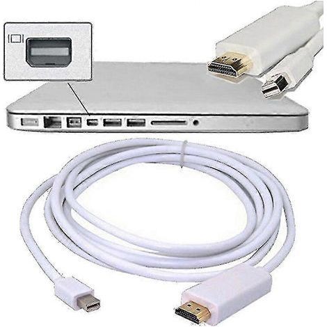 Câble adaptateur Thunderbolt Mini DisplayPort vers HDMI utile pour Mac MacBook (1/5)