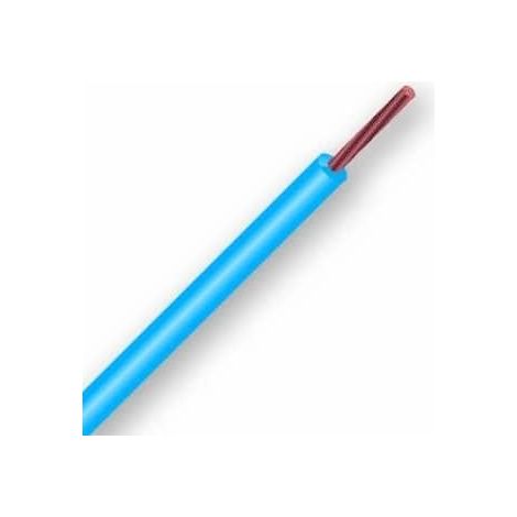 Cable electrico manguera H07V-K seccion 1x1.5 mm 10 M Azul