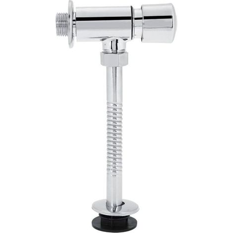 Robinet de Chasse D'urinoir Robinet de Chasse D'urinoir en Alliage de Zinc Durable, Robinet de Chasse de Placard, Adaptateur en T de Bidet en Métal avec Robinet D'arrêt, Conception Renforcée de Fibres (1/5)