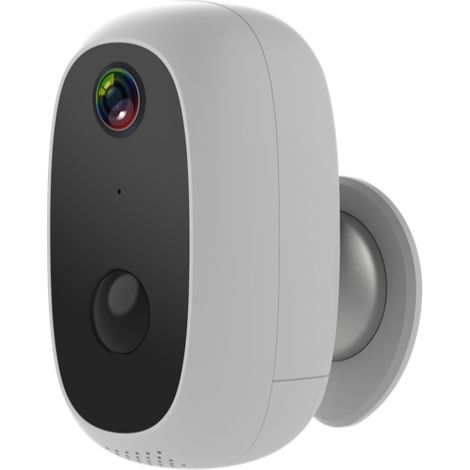Caméra extérieure connectée Wifi avec détecteur de mouvement – Vision de nuit jusqu'à 15m – Audio bidirectionnel – Application Voltman Connect (1/4)