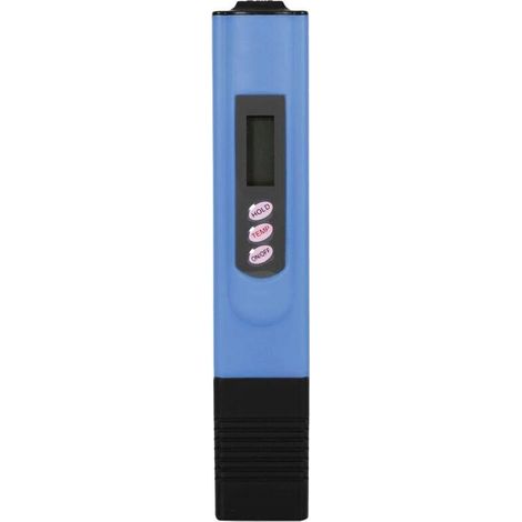 Testeur de qualité de l'eau, filtre de pureté, testeur TDS pour eau potable domestique, piscines, aquariums, culture hydroponique, etc., jaune (bleu)-Crezuo
