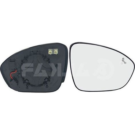 Verre de rétroviseur droit side Dacia Sandero 3 depuis 2020