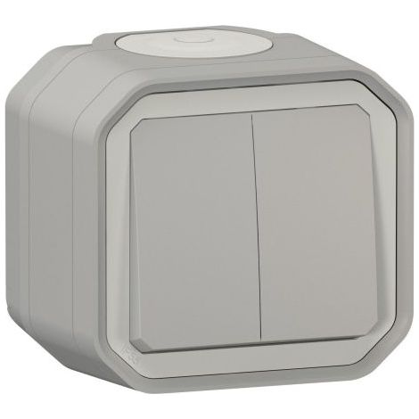 Legrand FRAP SERIENSCHALT 10AX STK GR (069714L PLEXO NEW) (1/3)