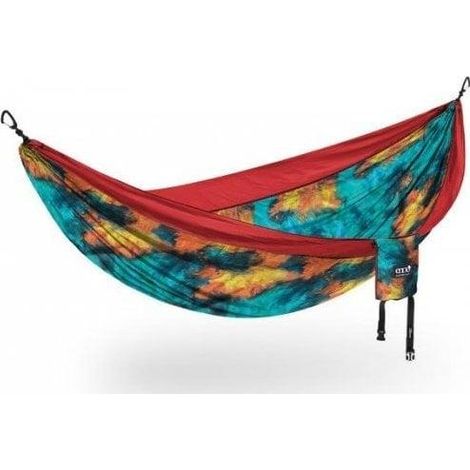 eno DoubleNest hamaca roja 290 cm x 192 cm ligera