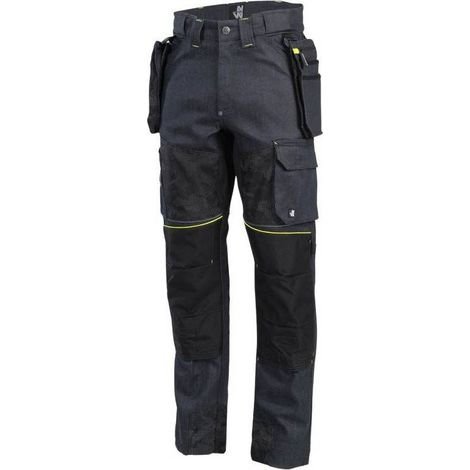 Pantalon de Travail Smith - Taille 56 - Raw Jean - Résistant et Confortable - D-Work