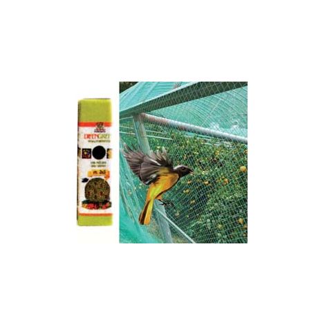 RETE ANTIUCCELLI VERDE- - altezza cm.400 rotolo da mt.5 - 4 pezzi