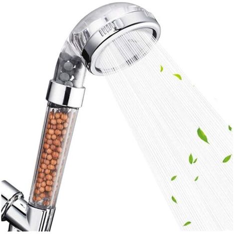 Pommeau de douche ionique haute pression, 3 modes de filtration, pommeau de douche à main purifiant l'eau de la douche (1/5)