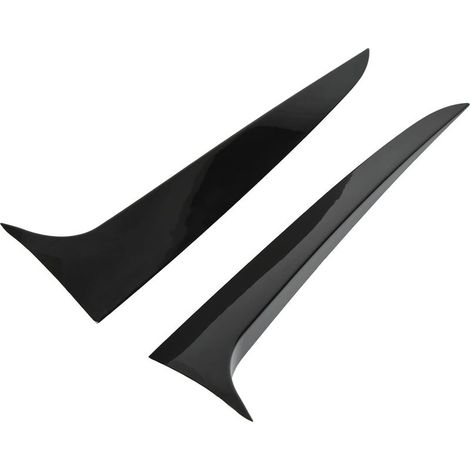 Aileron Latéral de Lunette Arrière, Aile d'amélioration Aérodynamique Noire Brillante, Aile de Remplacement en Plastique pour X3 F25 2011-2017, Paire Gauche Droite (1/5)
