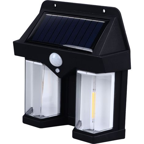 Solar-Wandleuchte mit Wolframfaden, warmes Licht, wasserdichte Außenwandleuchte (1/5)