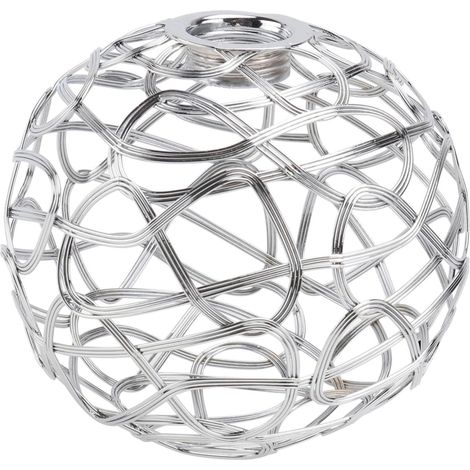 Vintage Metal Round Pendant Lampshade 8 mm Lamp Cover for Ceiling and Chandelier Interior Decoration 1 Piece (1/5)