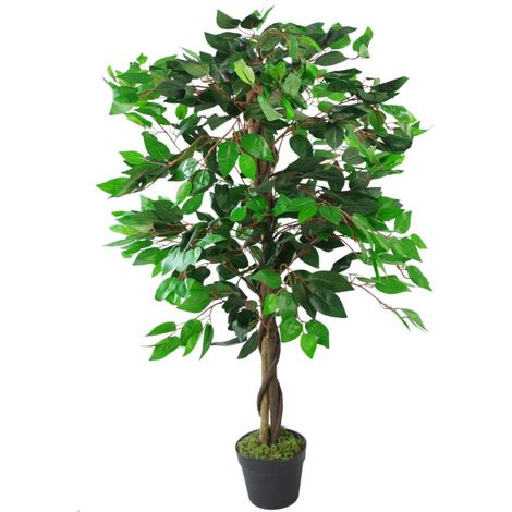 110cm Leaf Realistic Artificial Ficus Tree / Plant