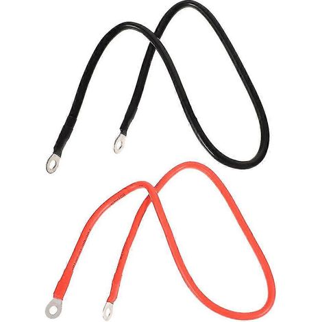 1 paire de câbles pour convertisseur de batterie, alimentation électrique automobile, câble de transfert, fil 6 AWG-FFY (1/3)