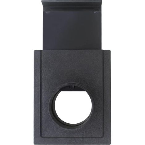 Trappe guillotine obturation tuyau pvc 63mm buse avec tirette d'obturation pour aspirateur copeaux bois collecteur de sciure (1/5)