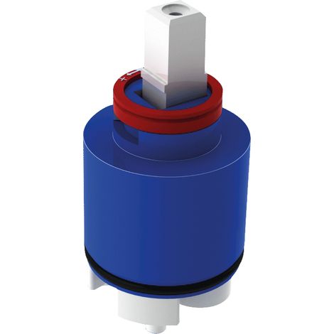Delabie Keramikkartusche D40mm mit Sockel und Durchflussbegrenzer