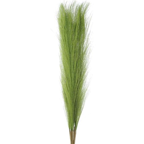 Lot de 8 Fausses Herbes de la Pampa, 55 cm, Fausses Herbes de la Pampa Moelleuses, Hautes, Artificielles, pour Salon, Fête, Vase Mural, Décoration de Mariage, Vert Herbe (1/5)