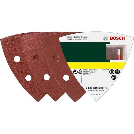 Delta 93Mm: 6 P.Velcro. Set X 6Uds:Diy - Bosch (1/2)