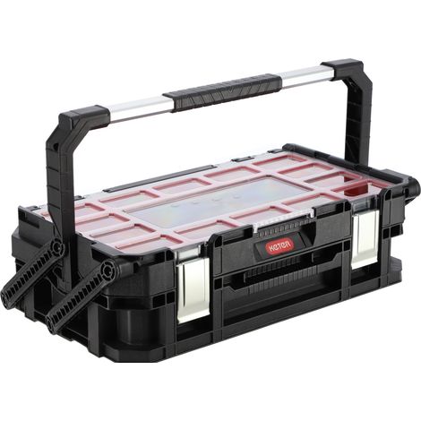 Keter Connect Cantilever valigetta nera 56,5x31,7x16,1 cm (1/10)
