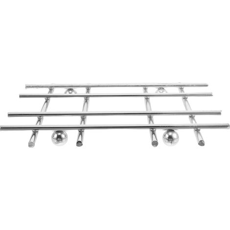 Dessous de plat métallique thermorésistant - Dessous de plat pour tasses et casseroles, set de table isolant pour les repas et la cuisson (1/5)