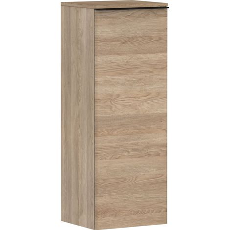 Halbhochschrank Xelu Q 1065x400x370mm Ei na Griff mattschwarz (1/5)