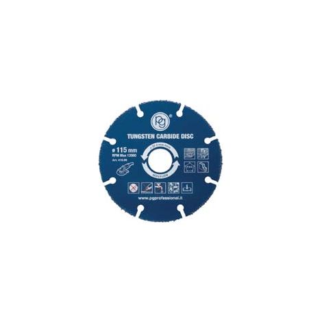 DISCHI TAGLIO P/LEGNO PER SMERIGLIATRICI ANGOLARI- - ø mm.115x2 foro ø mm.22,2 PG 419.96 - 5 blister PG