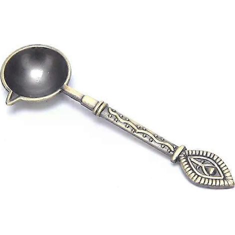 1 Stück Anti-Hitze-Siegelwachslöffel DIY Antikes Siegel Retro Vintage Wachslöffel mit Metallgriff Einladungskarten Dekorative Stempel Basteln (1/4)