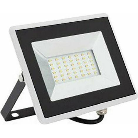 Trade Shop - LED-Außenstrahler, weiß, natürliches Licht, warm, kalt, 30 W, regenfest, F30W-B1 - (1/3)