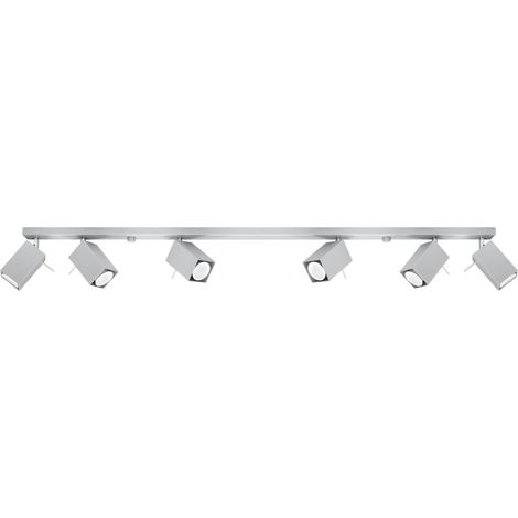 Plafonnier Merida 6L gris (1/5)