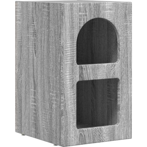 Maison Exclusive - Nachttisch Graues Sonoma 29,5 x 33,5 x 50 cm H