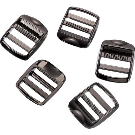 5Pcs Glissière De Verrou D'échelle En Métal 3/4" (Gunmetal) (1/5)