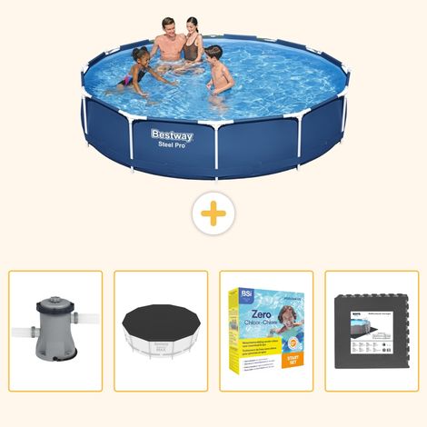 Bestway Bestway Steel Pro Ronde - 366x76 cm - 5-pièces S259 (1/5)