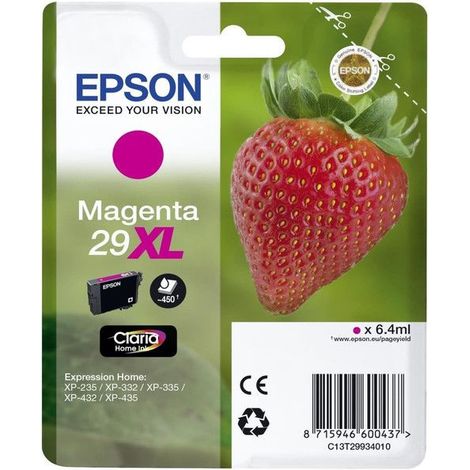 CARTUCCIA ORIGINALE EPSON T29 XL MAGENTA C13T29934012 (1/5)