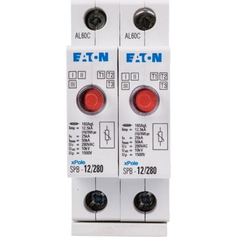 Parafoudre type T1+T2 2P 12,5 kA SPBT12-280/2 158309