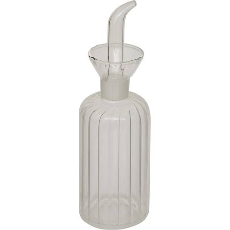 Bottiglia d'olio trasparente da 0,25l - 5five