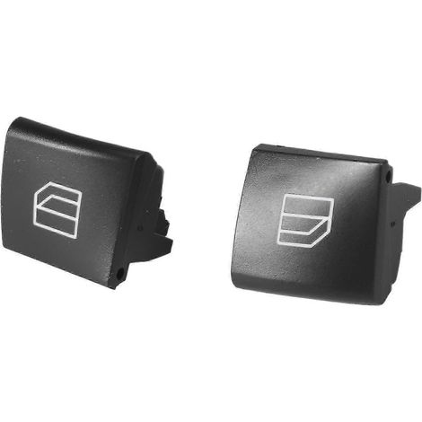 Cache-bouton de lève-vitre Mercedes-Benz pour Classe A ML, GL et R (W164, X164, W251, W245, W169), côté conducteur (1/5)