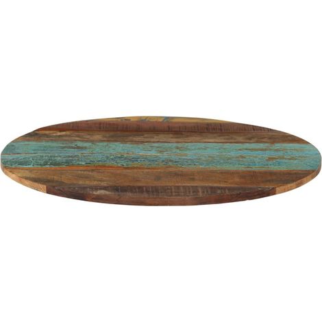 Maison Exclusive - Piano Tavolo Rotondo 60 cm 15-16 mm in Legno di Recupero
